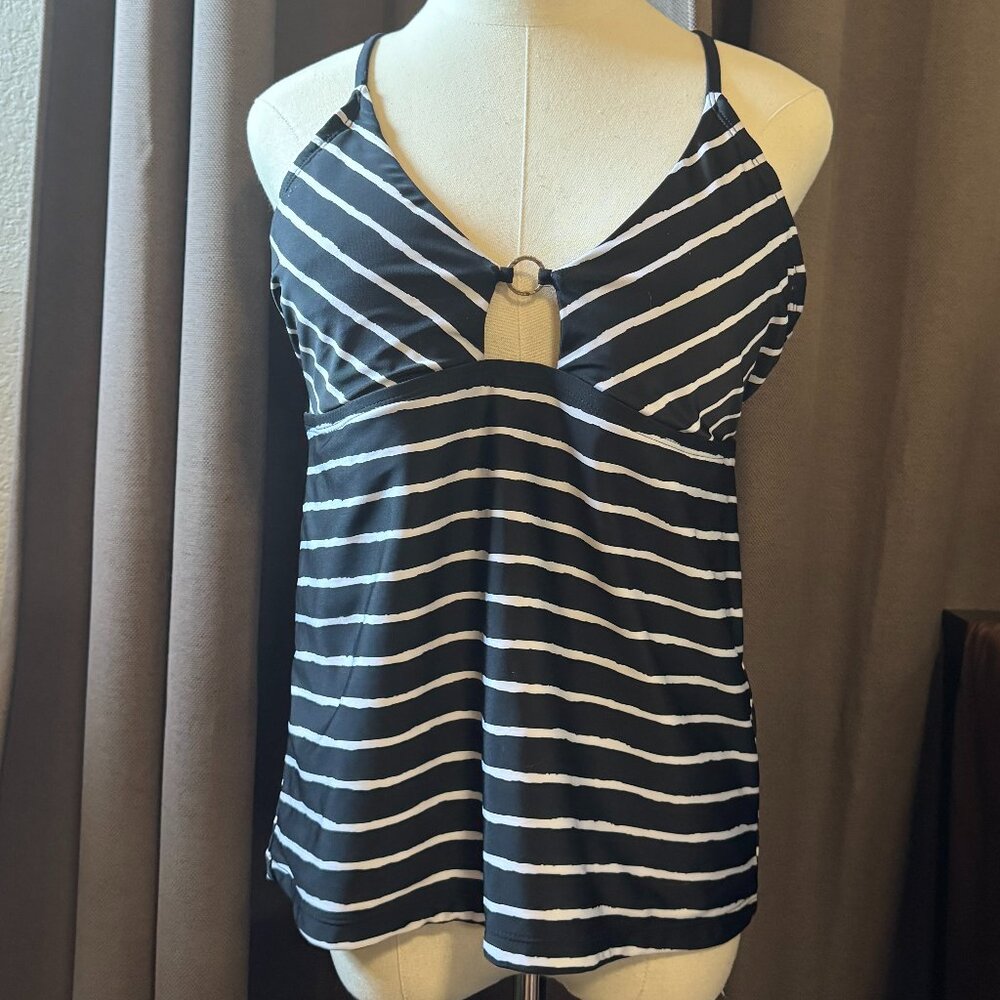 Time and Tru Tankini Swim Suit Top